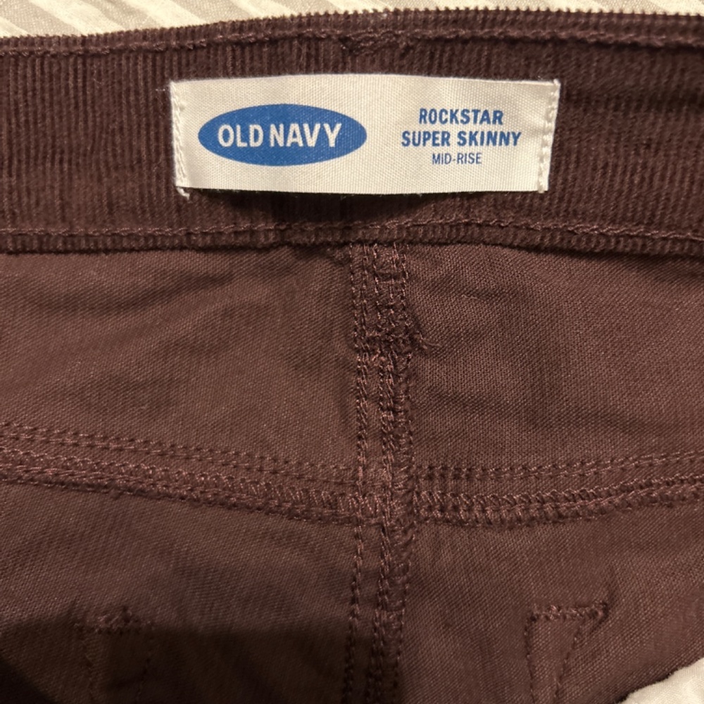 Brown corduroy jeans - Picture 2 of 2